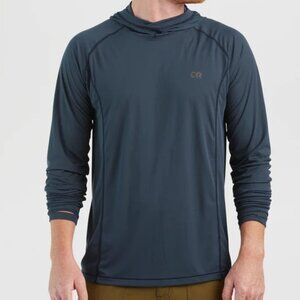 NEW Outdoor Research Men's Echo Hooded Long-Sleeve Shirt